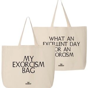 The Exorcist Cream Tote Bag
